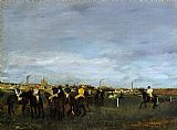 Before the Race I by Edgar Degas